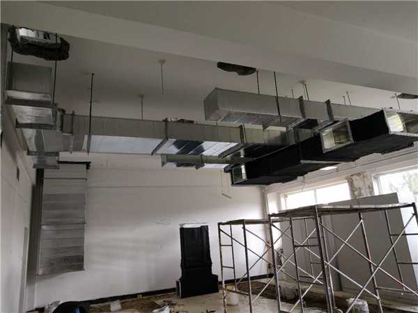 哈尔滨医科大学大庆分校新风排风管道